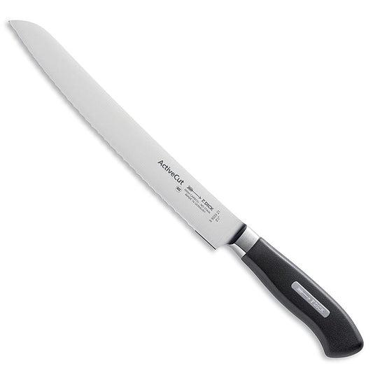 Roestvrijstalen gekarteld broodmes van 21cm lang, van het merk DICK, 1 stuk