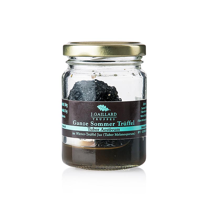 Zomertruffel, hele truffel, in wintertruffelsap, Gaillard, 50 g