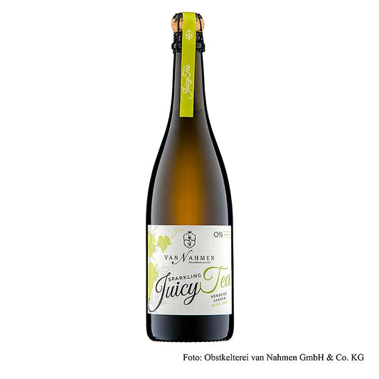 van Nahmen - Sparkling Juicy Tea - Verbena - Jasmijnthee - Riesling, BIO, 750 ml