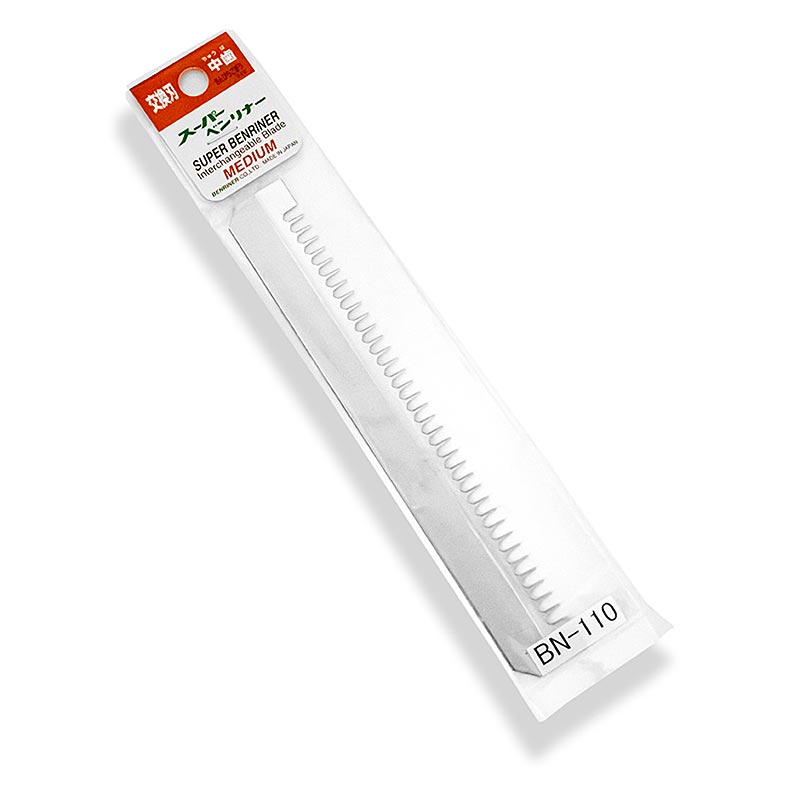 Reservemes Julienne medium (2,5mm) for Benriner Snijder BN-5 / BN-95W (BN-110), 1 stuk - a high-quality replacement blade for precise julienne cutting