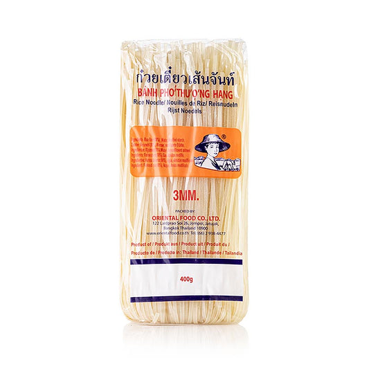 Rijsttagliatelle, 3 mm breed, 400 g