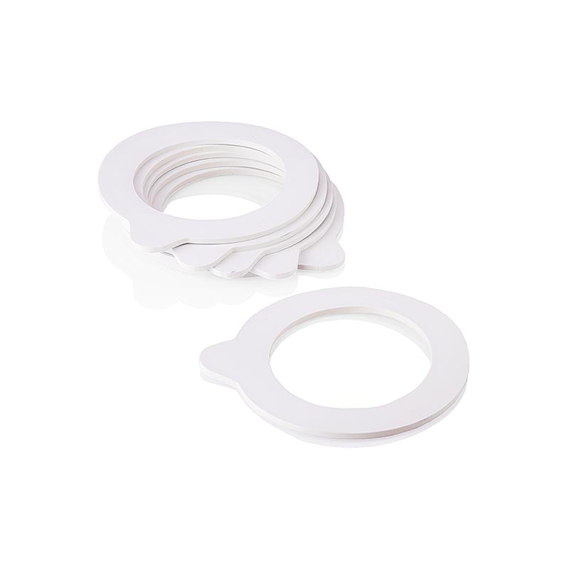 Rubberen ringen, voor draadklemglazen Fido onder 0,5 ml, 6 stuks