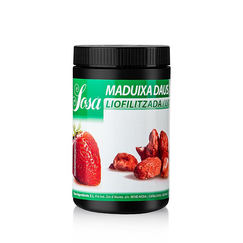 Sosa gevriesdroogde aardbeienblokjes (38015), 60 g