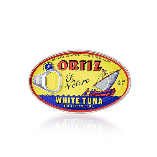 Witte tonijn "Bonito del Norte" in olijfolie, Ortiz, 112 g