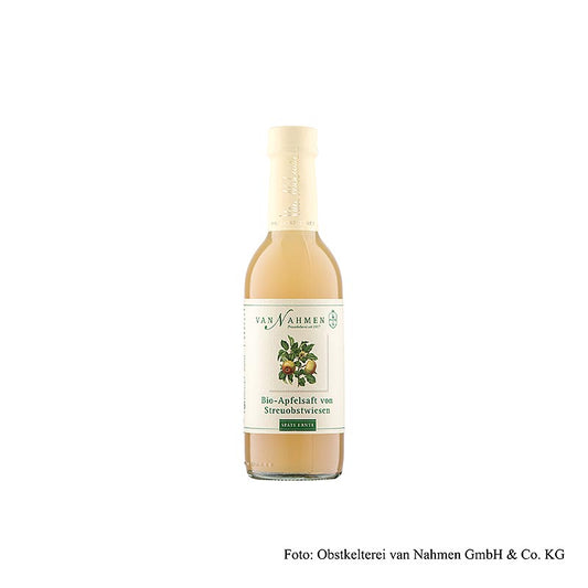 Streuellust Apfelsaft, late oogst, 100% puur sap, van Nahmen, BIO, 250 ml