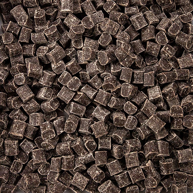 1 kg verpakking van Callebaut pure chocolade brokken, perfect voor bakken en koken