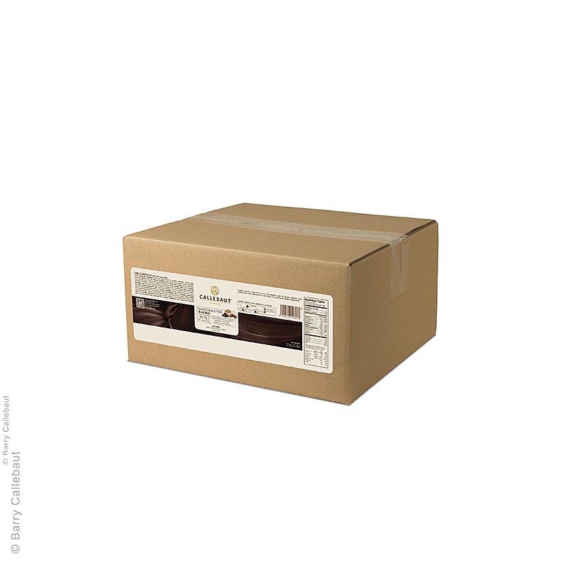 Chunks - pure chocolade, bakvaste chocoladestukjes, Callebaut, 1 kg