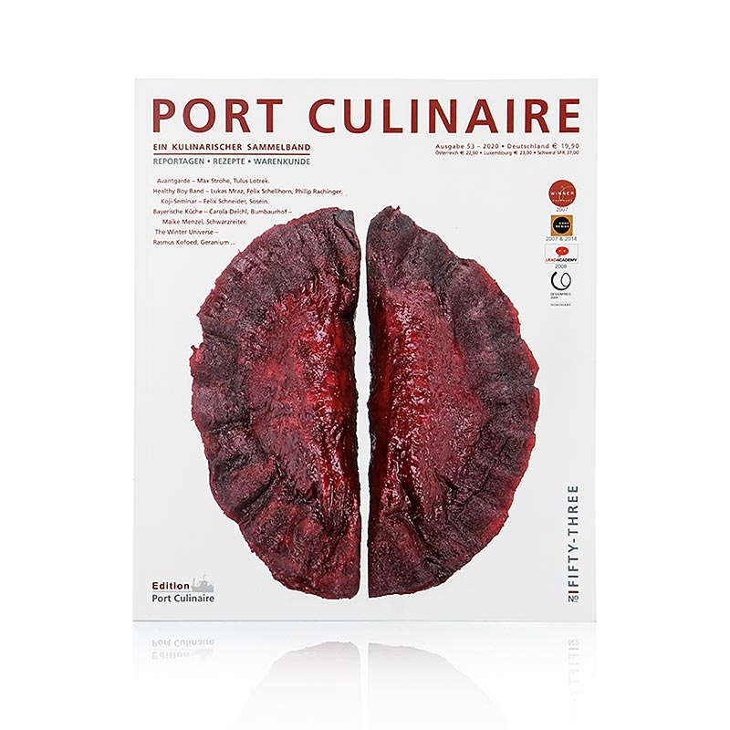 Port Culinaire - Gourmet Magazine, uitgave 53, 1 stuk, showcasing the latest culinary trends and recipes in a visually appealing format