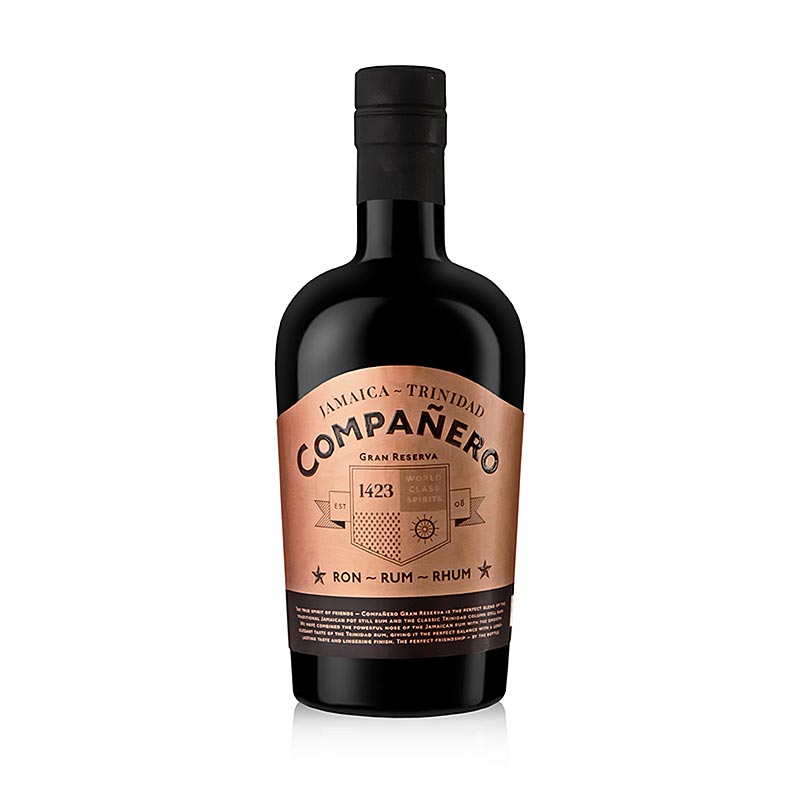 Fles van 700 ml Companero Rum Gran Reserva Jamaica Trinidad 40% Vol