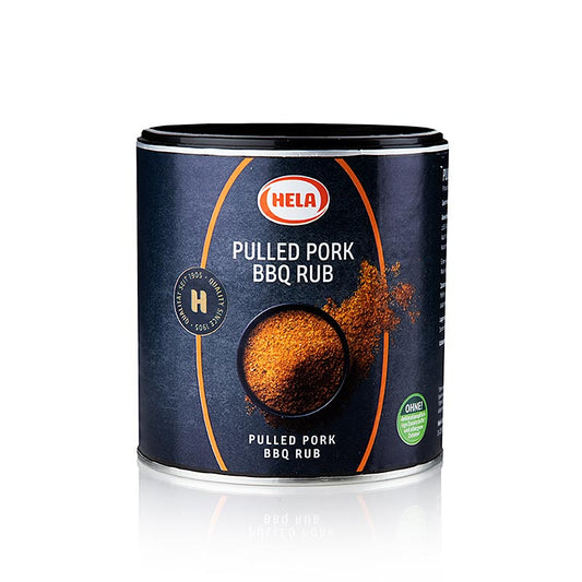 HELA Rub Pulled Pork BBQ kruidenmix, pittig - rokerig, 400 g