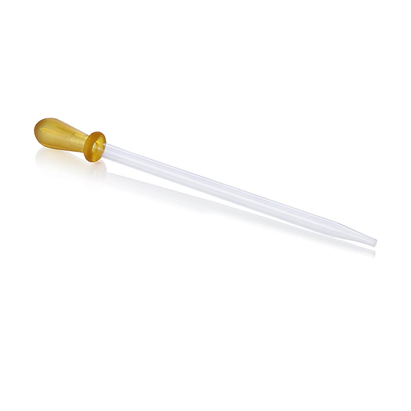 Glass pipette with rubber teat, approximately 2 ml capacity, 15cm length, single unit