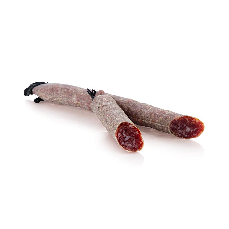 Fuet Negro worst van Mallorca, Xesc Reina, 125 g, een traditioneel Spaans droge worst met rijke smaak en aroma
