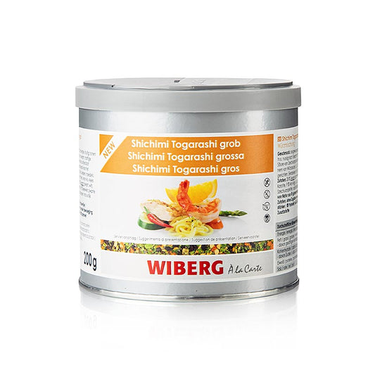 Wiberg Shichimi Togarashi, grof, kruidenmix, 200 g