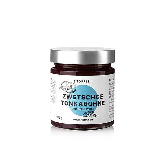 TOFREE-north - Vruchtenpasta Pruim - Tonkaboon, 180 g