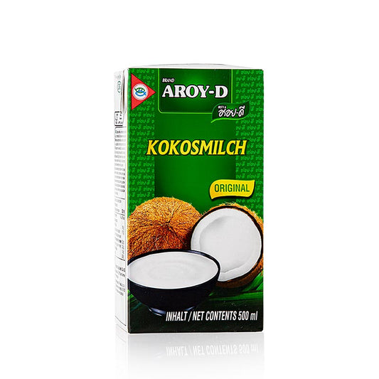 Kokosmelk, Aroy-D, 500 ml