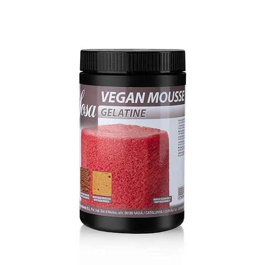 500g of Sosa Mousse Gelatine, a vegan-friendly gelatine alternative for desserts and baking