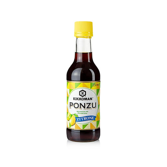 250 ml fles Kikkoman Ponzu sojasaus met citrusvruchtensap product
