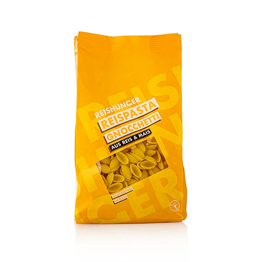 Rijstpasta - Gnochetti, van maïs & rijst, glutenvrij, Reishunger, 400 g