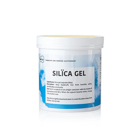 Product image of TÖUFOOD SILÏCAGEL, a 270g silica gel desiccant with 90 individual 3g packets