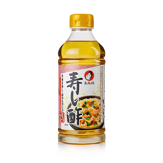 Otafuku Sushikruiden, lichtgekleurde rijstazijn met zout en suiker, 500 ml bottle