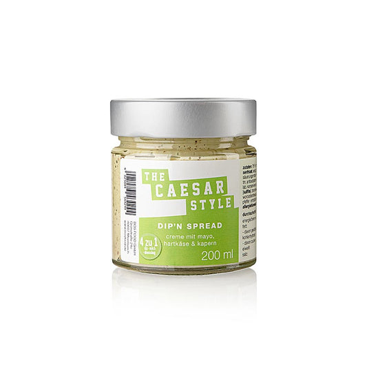 200 ml bottle of Ernst Petry's Serious Taste de caesar dressing, a delectable and savory addition to any dish