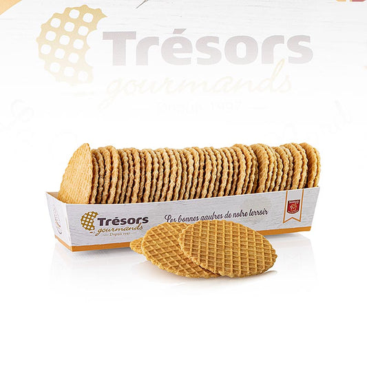 Barsnack Tresors - La gaufre fine, zoete Franse boterwafel, 220 g