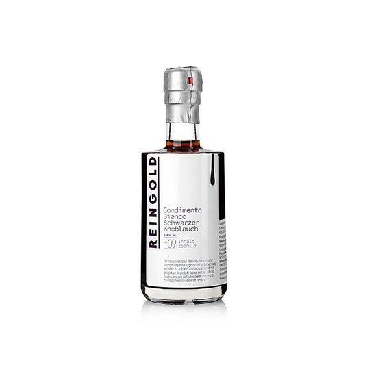 250 ml fles Reingold Azijn Condimento Bianco No 9 Zwarte Knoflook