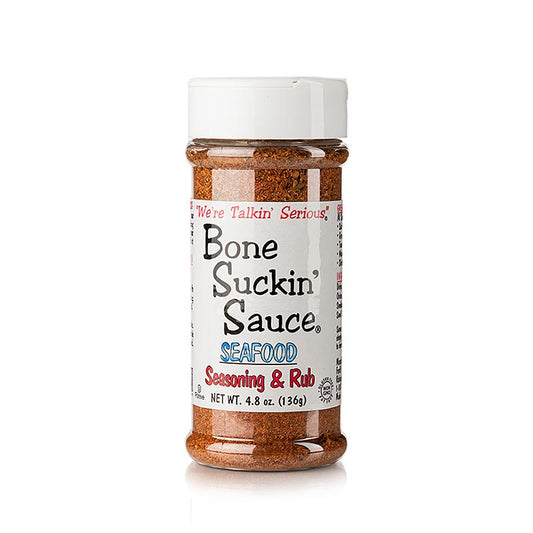 Bone Suckin´ Seafood Seasoning & Rub Zeevruchten, BBQ-kruidenmix, Ford´s Food, 136 g