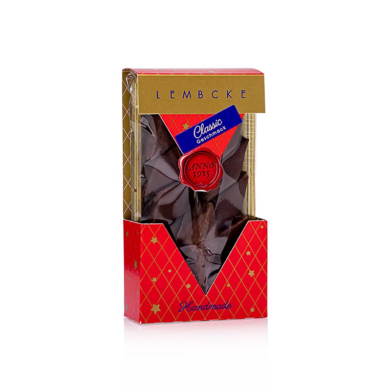 Theekoekjes Baumkuchenkonfekt Classic (pure chocolade), Lembcke, 100 g