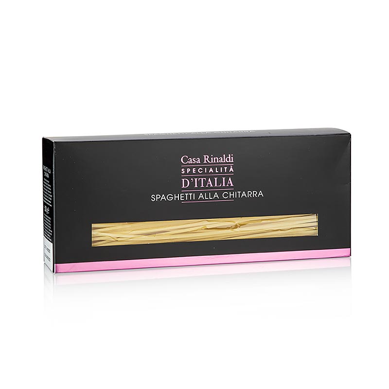 500 g package of Casa Rinaldi spaghetti alla chitarra, traditional Italian pasta