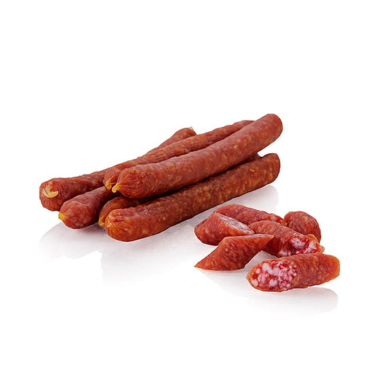 VULCANO Vulcanossi paprika (pittig-scherp), mini-salami's, 85 g