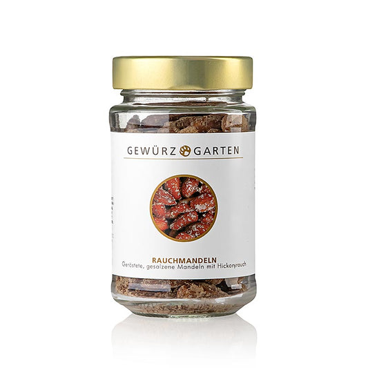 Gewürzgarten gerookte amandelen "Hickory", gezouten, 130 g