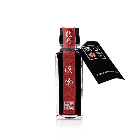 Sojasaus Shoyu Murasaki paars lichtgekleurd Suehiro 100 ml fles