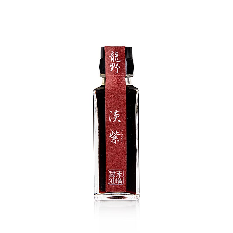 Fles Sojasaus Shoyu Murasaki paars lichtgekleurd Suehiro 100 ml