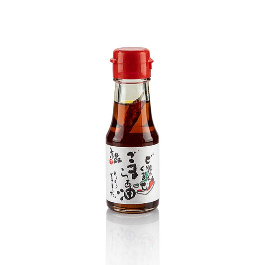 Yamada 65 ml Rayu Sesamolie met Chilipeper, perfect for adding spicy kick to your dishes