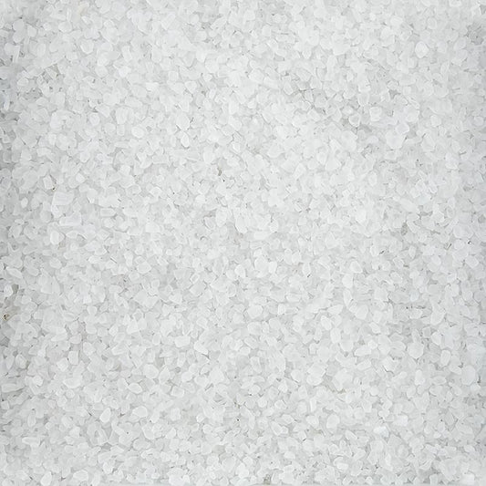 Duits hagel-/pretzelsteenzout, onbehandeld, 0,8 mm-2,3 mm, 1 kg