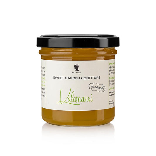 Delicious and tangy Sweet Garden Kalamansi fruit spread by Mea Rosa, 180g