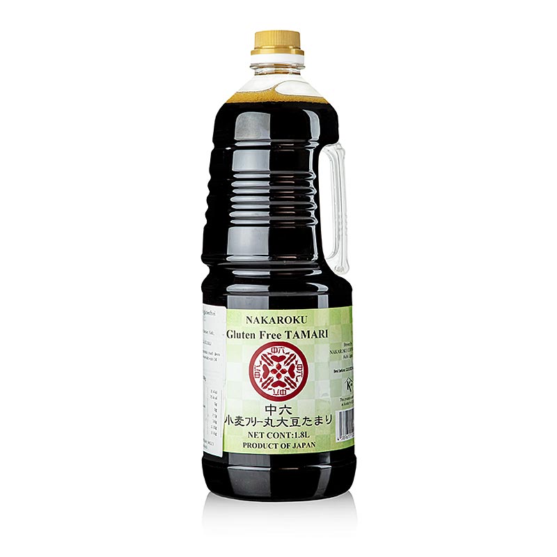 Sojasaus - Tamari, Nakaroku, glutenvrij, Japan, 1,8 l