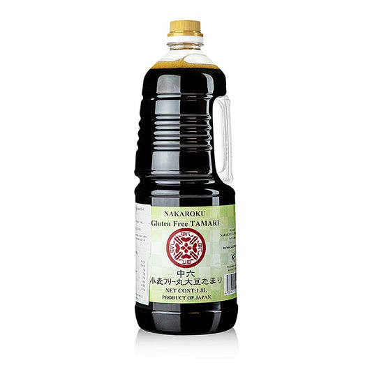 Sojasaus - Tamari, Nakaroku, glutenvrij, Japan, 1,8 l