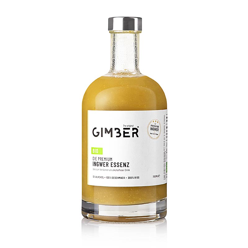 Gimber - Gemberconcentraat, BIO, 700 ml - a high-quality organic ginger concentrate in a 700 ml bottle