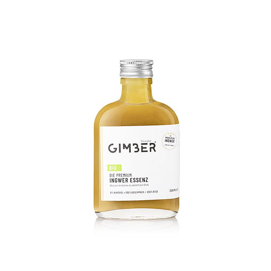 Gimber - Gemberconcentraat, BIO, 200 ml, een biologisch en geconcentreerd product van gember