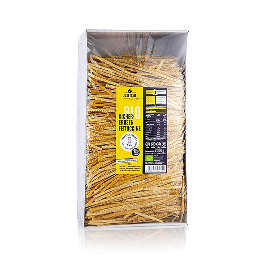 Just Taste Kikkererwtenfettuccine, glutenvrij, biologisch, 2,5 kg
