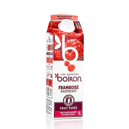 Boiron  Frambozenpuree, gepasteuriseerd, 100% fruit, 1 l