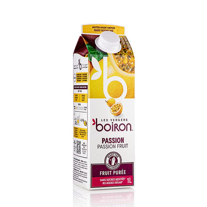 Boiron  Passievruchtpuree, gepasteuriseerd, 100% fruit, 1 l