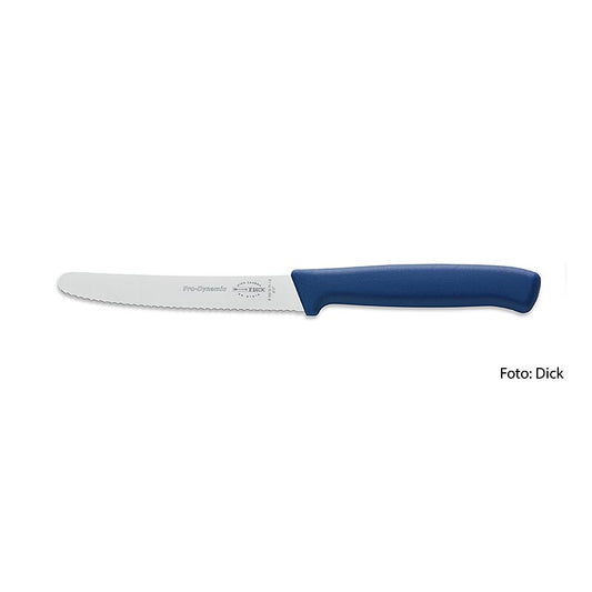 Hobbymes, gekarteld, blauw, 11cm, DICK, 1 st