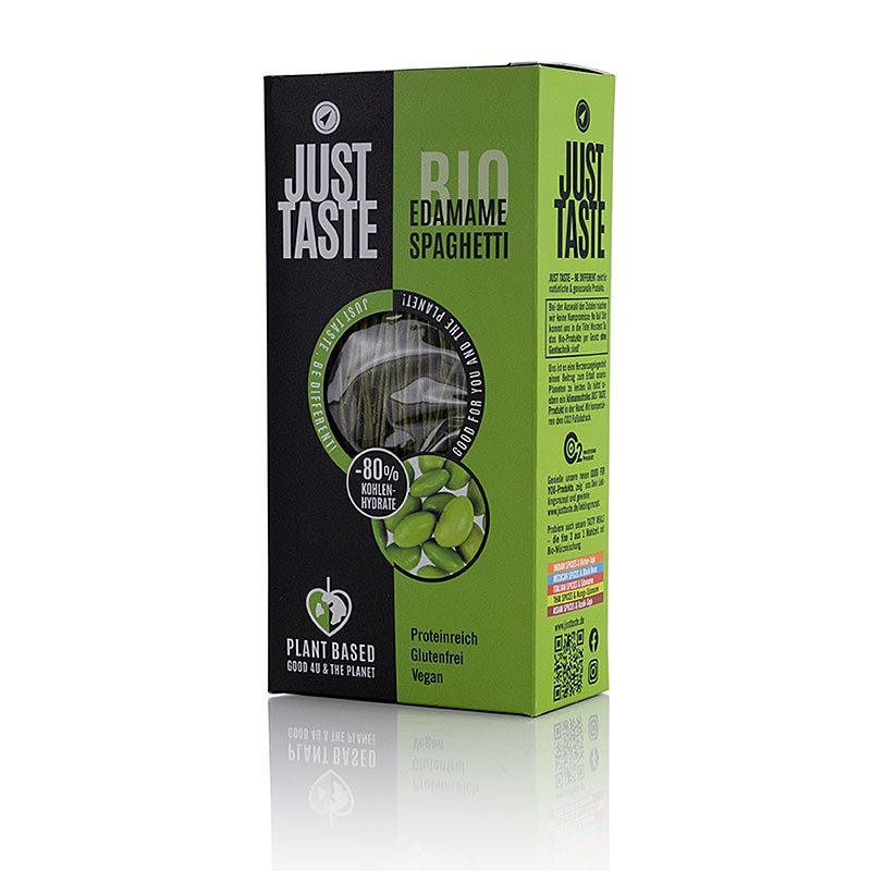 Just Taste Edamame Spaghetti, glutenvrij, BIO, 250 g