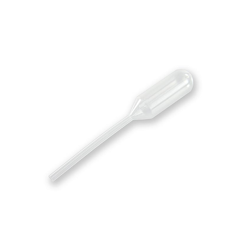 Pasteurpipet, kunststof, 6 cm, 1,2 ml, niet gegradueerd, 100% Chef, 500 stuks