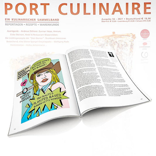 Port Culinaire - Gourmet Magazine, uitgave 56, 1 stuk, featuring stunning culinary photography and expert articles on the latest gourmet trends and recipes