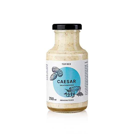 Caesar dressing van TOFREE-noord, 250 ml, een heerlijke toevoeging voor salades