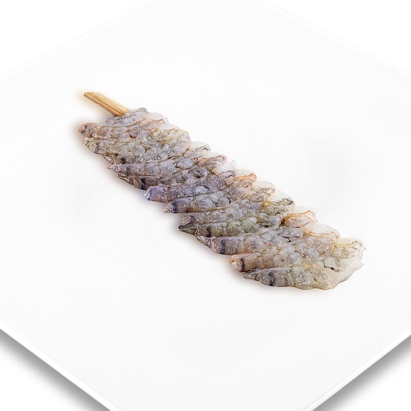 Heerlijke diepgevroren spiesjes van zwarte tijgergarnalen, Gourmaitre, 1 kg